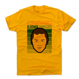 Mens Cotton T-Shirt Gold