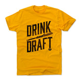 Mens Cotton T-Shirt Gold