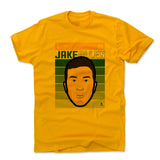 Mens Cotton T-Shirt Gold