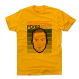 Mens Cotton T-Shirt Gold