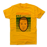 Mens Cotton T-Shirt Gold