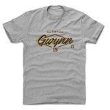 Mens Cotton T-Shirt Heather Gray