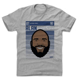 Mens Cotton T-Shirt Heather Gray