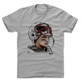 Mens Cotton T-Shirt Heather Gray