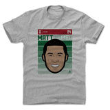 Mens Cotton T-Shirt Heather Gray