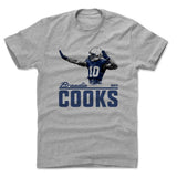 Mens Cotton T-Shirt Heather Gray