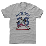 Mens Cotton T-Shirt Heather Gray