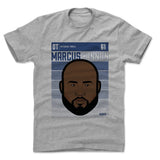 Mens Cotton T-Shirt Heather Gray