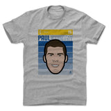 Mens Cotton T-Shirt Heather Gray