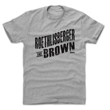 Mens Cotton T-Shirt Heather Gray