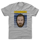 Mens Cotton T-Shirt Heather Gray
