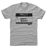 Mens Cotton T-Shirt Heather Gray