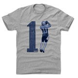 Mens Cotton T-Shirt Heather Gray