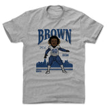 Mens Cotton T-Shirt Heather Gray