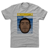 Mens Cotton T-Shirt Heather Gray