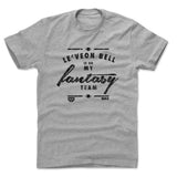 Mens Cotton T-Shirt Heather Gray