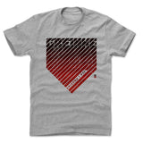 Mens Cotton T-Shirt Heather Gray