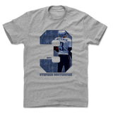Mens Cotton T-Shirt Heather Gray