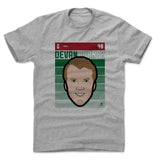 Mens Cotton T-Shirt Heather Gray