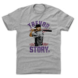 Mens Cotton T-Shirt Heather Gray