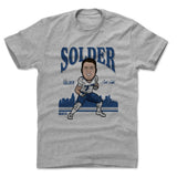 Mens Cotton T-Shirt Heather Gray