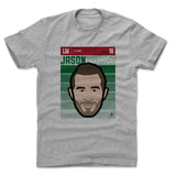 Mens Cotton T-Shirt Heather Gray