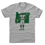Mens Cotton T-Shirt Heather Gray