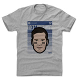 Mens Cotton T-Shirt Heather Gray