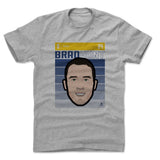 Mens Cotton T-Shirt Heather Gray
