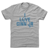 Mens Cotton T-Shirt Heather Gray