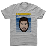 Mens Cotton T-Shirt Heather Gray