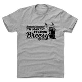 Mens Cotton T-Shirt Heather Gray