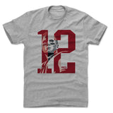 Mens Cotton T-Shirt Heather Gray