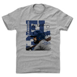 Mens Cotton T-Shirt Heather Gray