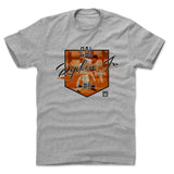 Mens Cotton T-Shirt Heather Gray