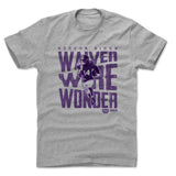 Mens Cotton T-Shirt Heather Gray
