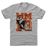 Mens Cotton T-Shirt Heather Gray