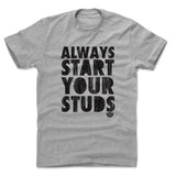 Mens Cotton T-Shirt Heather Gray