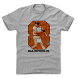 Mens Cotton T-Shirt Heather Gray