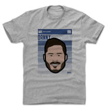 Mens Cotton T-Shirt Heather Gray