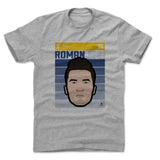Mens Cotton T-Shirt Heather Gray