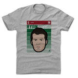 Mens Cotton T-Shirt Heather Gray