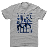 Mens Cotton T-Shirt Heather Gray
