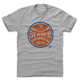 Mens Cotton T-Shirt Heather Gray