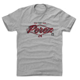 Mens Cotton T-Shirt Heather Gray