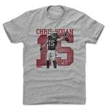 Mens Cotton T-Shirt Heather Gray