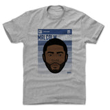 Mens Cotton T-Shirt Heather Gray