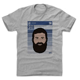 Mens Cotton T-Shirt Heather Gray