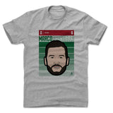 Mens Cotton T-Shirt Heather Gray