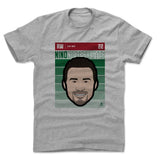 Mens Cotton T-Shirt Heather Gray